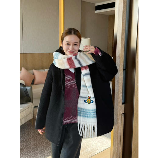 2512306    羊驼毛🦙土星围巾 3色 商品图6