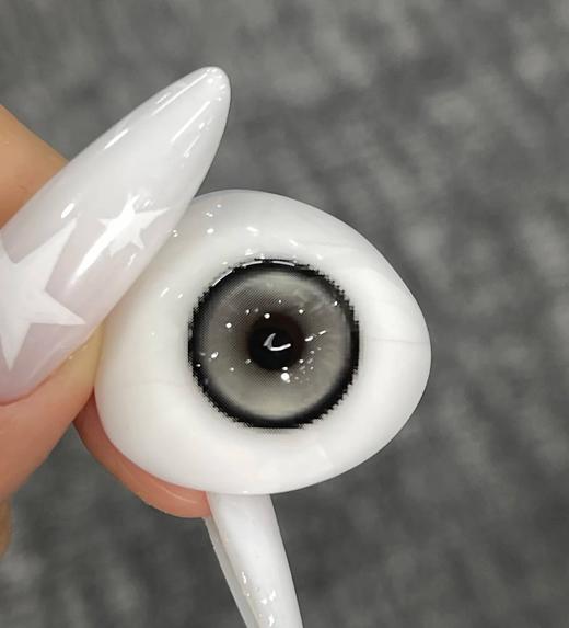 Hanawink 半年抛 人生像素灰 直径14.5mm着色14.2mm 商品图1