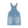 笛莎Deesha 童装女童连衣裙2026春新款可调节牛仔背心裙 商品缩略图4