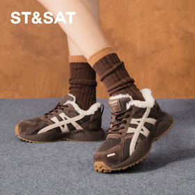 【加绒保暖】星期六复古休闲运动老爹鞋SSD411D217