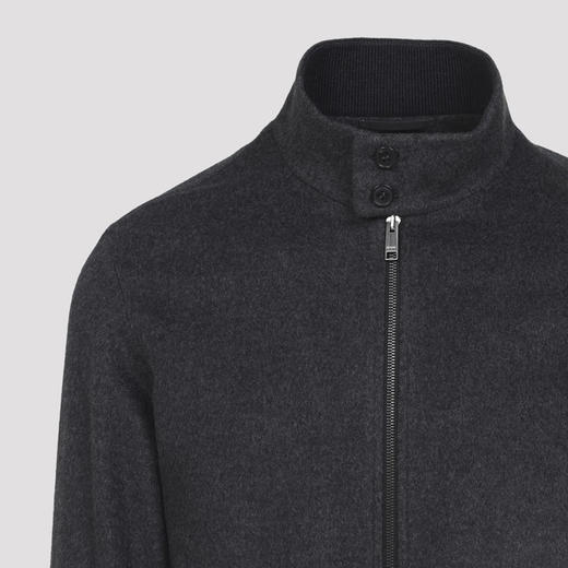 ZEGNA 杰尼亚 男士 Oasi Cashmere 系列 羊绒外套 深灰色 UGT63A2 G153 K98 商品图3