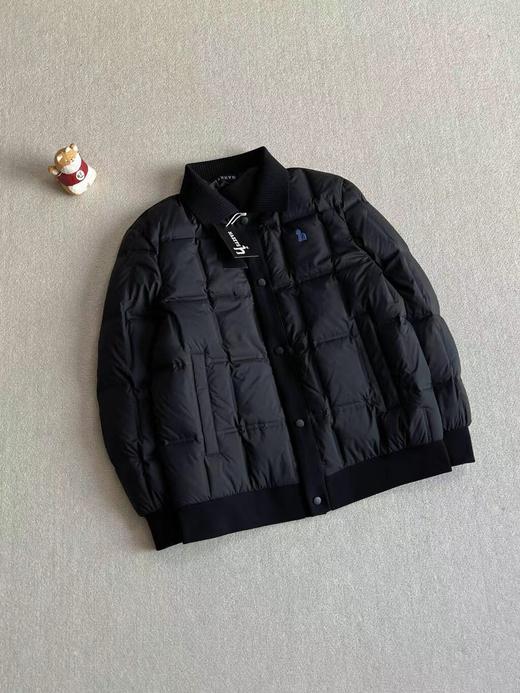 D121683冬季男士翻领鸭绒面包羽绒服巴恩风外套 商品图8