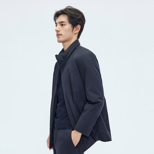 【门店同款&鹅绒】圣得西2025年冬季男士立领夹克休闲百搭羽绒服 商品图2