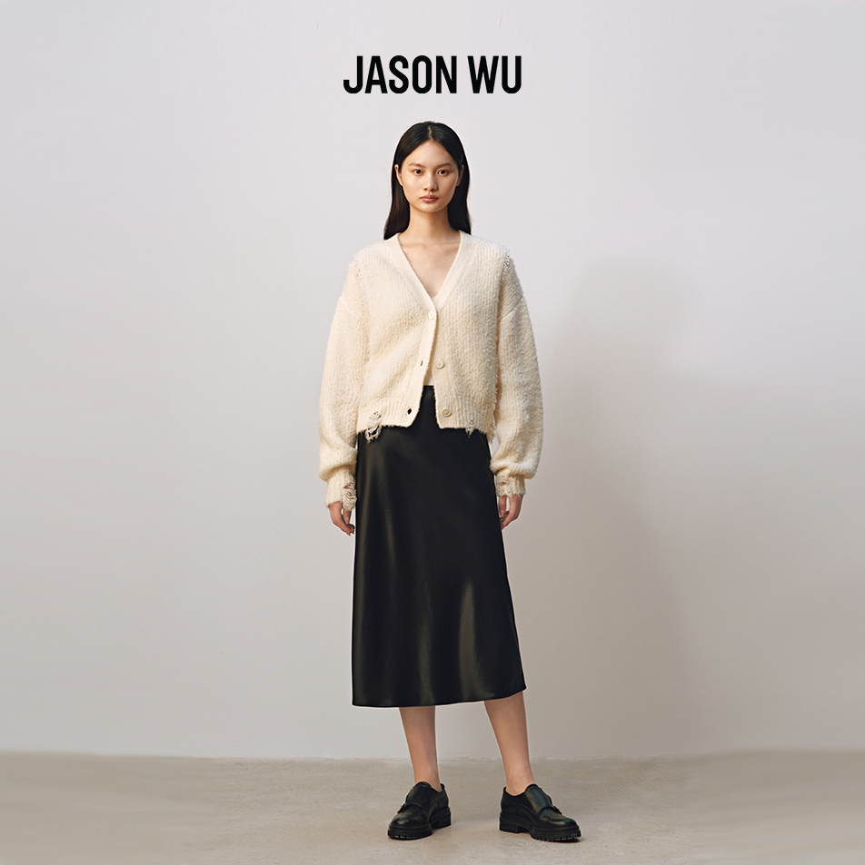 【JASON WU】(多色)秋冬新款三醋纤简约通勤百搭裙子半身裙