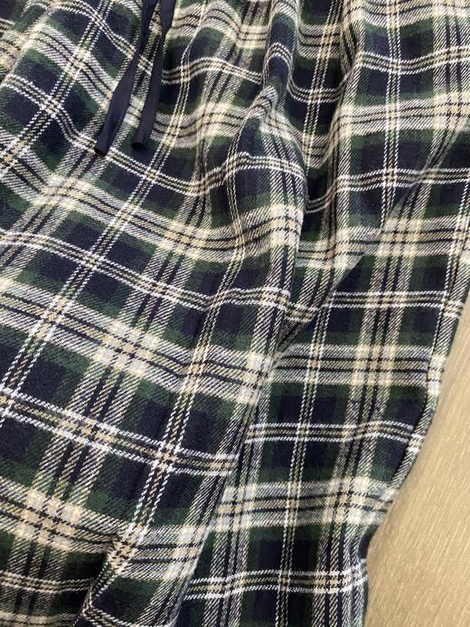 二店y 【3250】露思格纹裤~ 加绒加厚高腰宽松直筒阔腿 商品图10