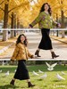 588580新中式国风短款水貂袖羽绒服 商品缩略图7