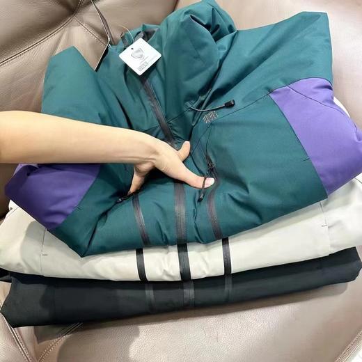 D121609冬季新款户外防水情侣款连帽棉服外套 商品图2