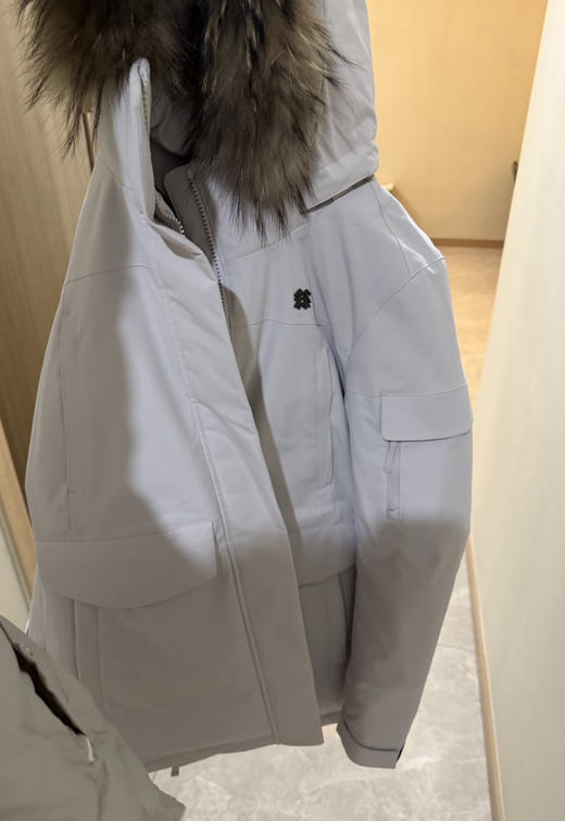 1216-6 福利特惠 两颗树 女士 大毛领 派克羽绒服 商品图12