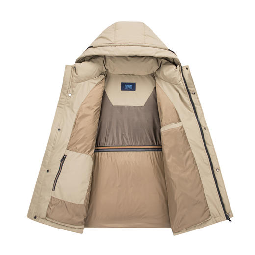 【门店同款&鸭绒】圣得西2025年冬季男士羽绒服温暖时尚连帽外套 商品图10