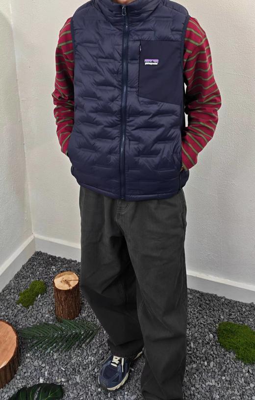 D121679秋冬户外高密度防风防泼水蓬松羽绒马甲 商品图2