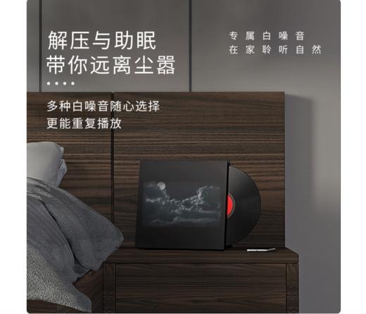 MORRORARTM2无线蓝牙音响桌面透明可视化网红音箱家用壁画音箱智能创意礼物 M2【网易云黑胶联名】 商品图6
