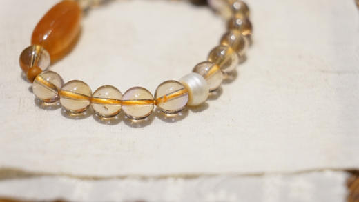 黄水晶｜古珠 商品图3