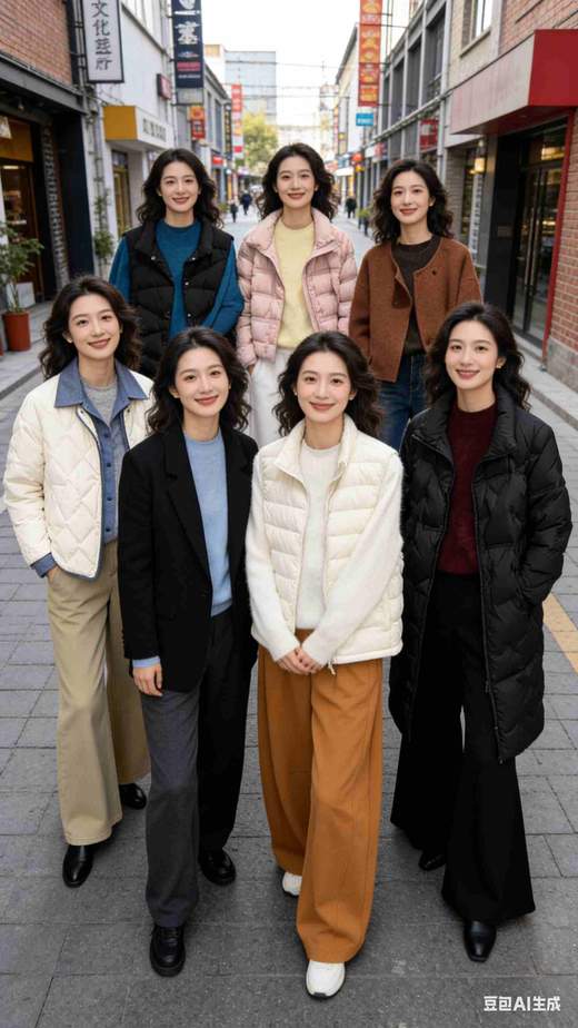 拉绒羊绒羊毛均码阔版打底衫，半高领，不勒人，不捂人，内外穿均可，589863 商品图6