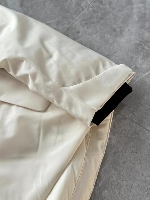 D121635冬季小树女士防风防泼水轻量连帽立领款羽绒服 商品图14