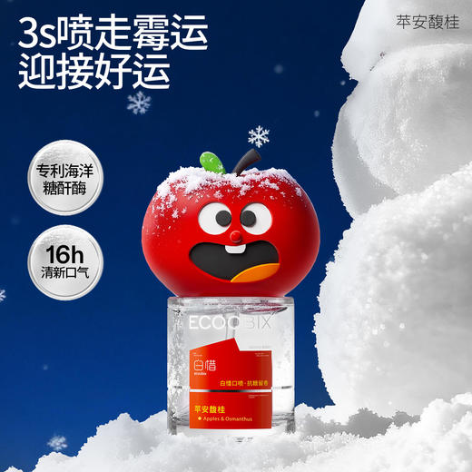 Ecoobix 白惜圣诞限定系列漱口水口喷礼盒 商品图3