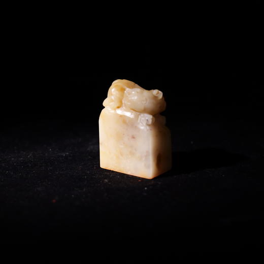 李坤丨满城尽带黄金甲 3.3x2x4.5CM 手工篆刻印章作品 商品图1