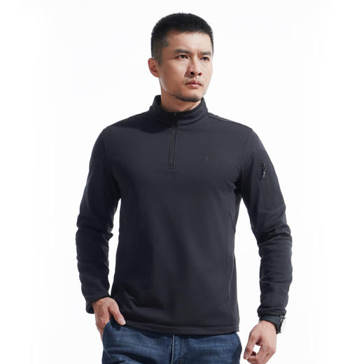 【先锋计划】龙牙先锋28号立领半拉链抓绒衣 商品图3