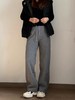 D121639冬季加厚加绒字母刺绣百搭休闲卫裤女士长裤 商品缩略图2