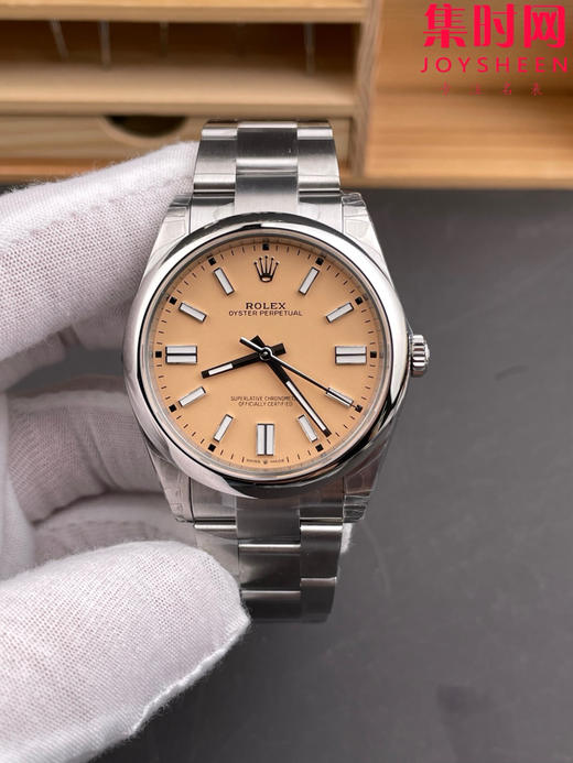 VS劳力士蚝式恒动41系列134300 VS恒动41mm 卡其黄 VS恒动41 板链 丹东3230机 904L钢 男士腕表 商品图0