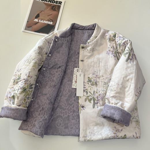 新中式两面穿棉服XL—3XL可选，4款花型可选，预售3-5天到 商品图11