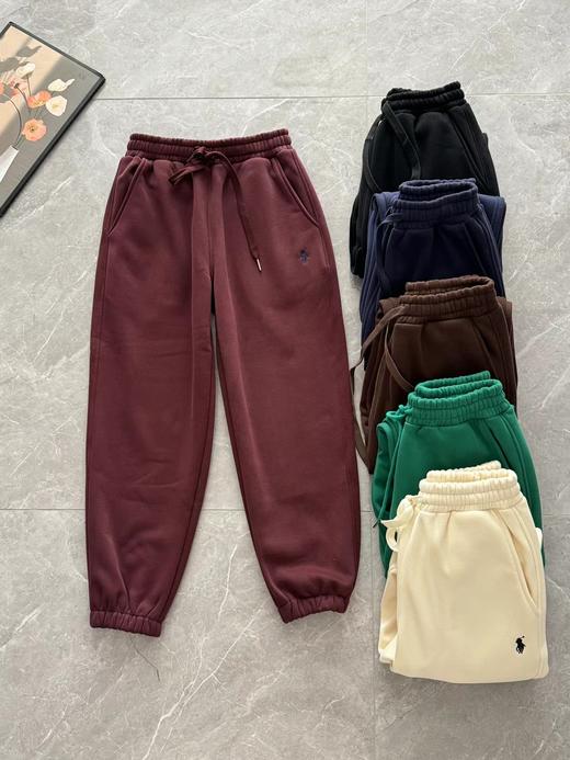 D121649日常百搭休闲加绒系列情侣款保暖卫裤 商品图5