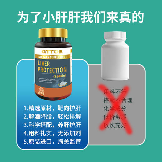 【新品上架】1瓶装 奶蓟草胶囊 60粒/瓶 商品图3
