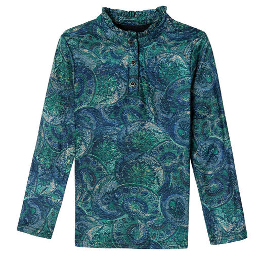 KQL E333M3156时尚显瘦气质妈妈大码T恤 商品图4