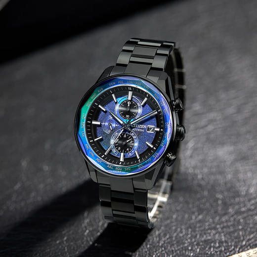 西铁城/CITIZEN  ATTESA光动能电波舒博™钛高端限量款男表AT8314-53L 商品图6