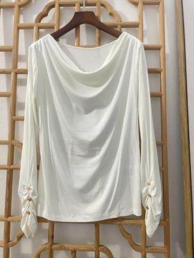 「断码清仓」外穿一字肩上衣打底衫 M码 ZFYY242