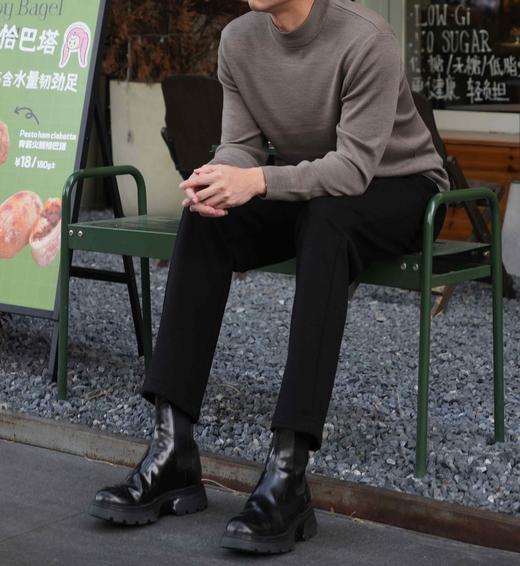 男士绵柔百搭羊毛衫（厚精仿羊毛） 商品图0