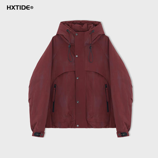 【新品上新】HX 冬季短款带帽羽绒服S100544088101 商品图4