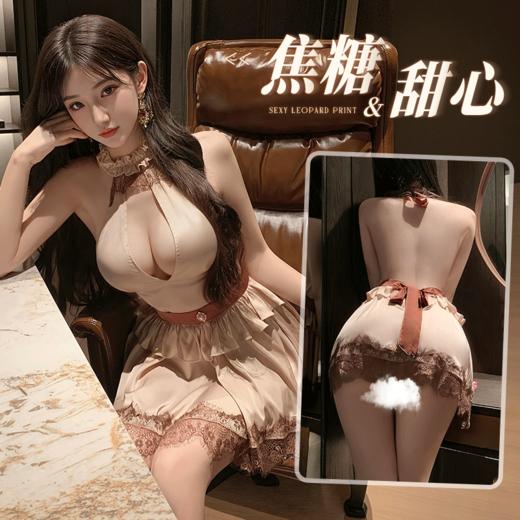 【情趣内衣】霏慕 宫廷可露丽深v系带连衣裙ZY147 商品图0