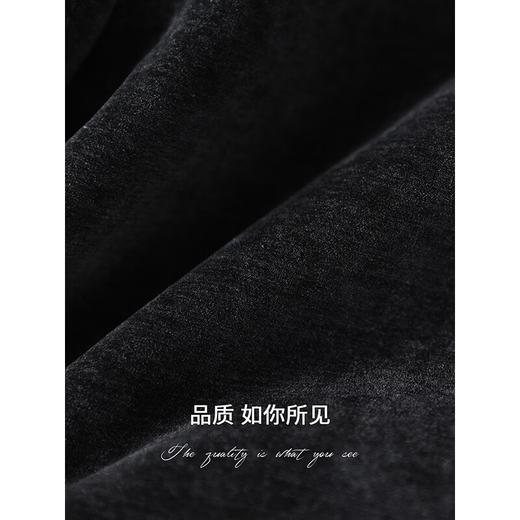 COCOBELLA软糯舒适黑色哈伦裤女不挑腿型遮胯休闲裤PA3095-2 商品图4