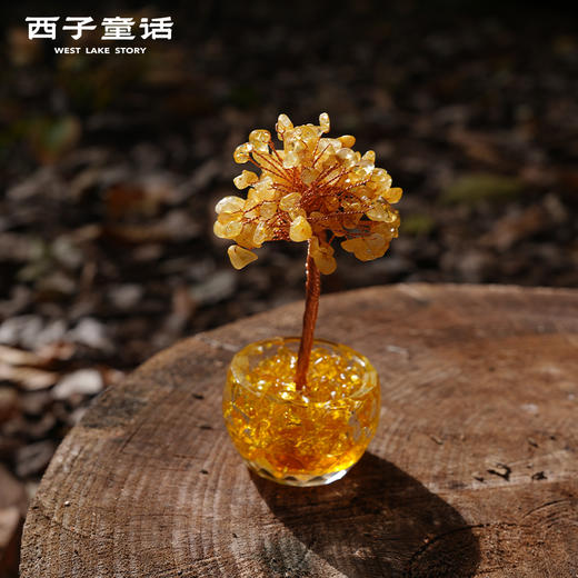 2026灵隐祈福发财树系列 | 紫水晶、粉水晶、黄水晶打造，枝繁叶茂，充满生机 商品图1