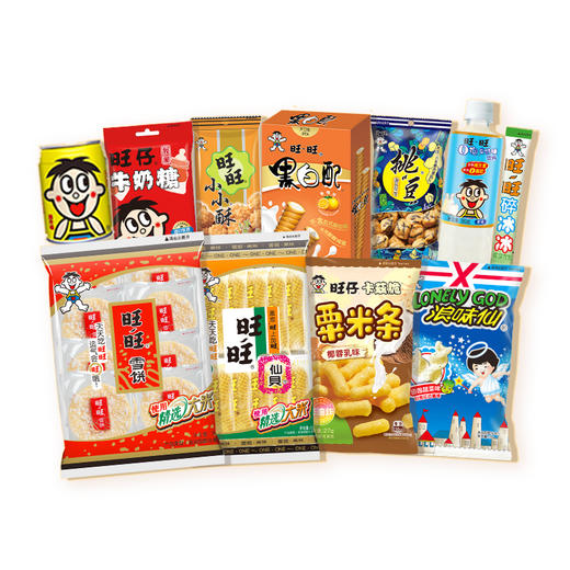 【自营】 旺旺 零食大礼盒 11件装大礼盒 1kg 商品图1