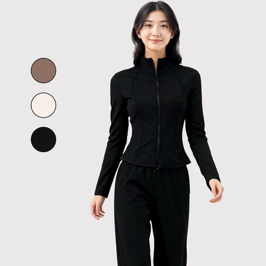 除了舒服没别的，人手必备两件起拍，高科技德绒保暖面料，面料超细腻柔软，抗静电不起球，小蛮腰修身外套，羽绒服内搭女士拉链打底衫 商品图12