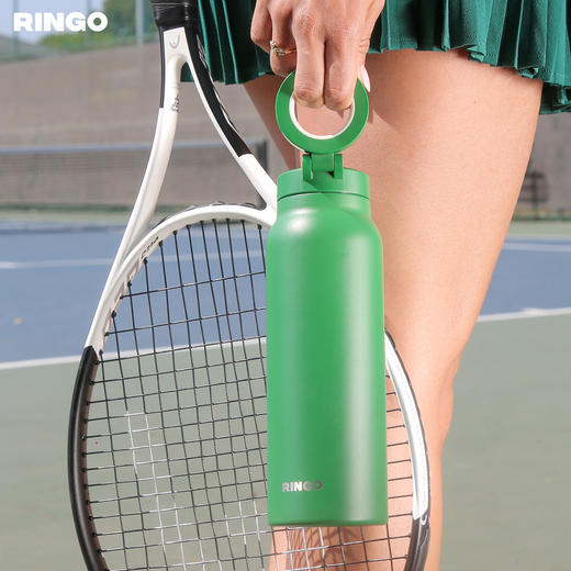 「苹果官方有售+带磁吸支架」美国Ringo保温保冷杯不锈钢运动水杯追剧拍照高颜值送磁吸环 商品图3