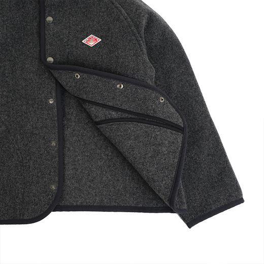 DANTON STAND COLLAR JACKET 女装羊毛立领夹克外套 商品图2