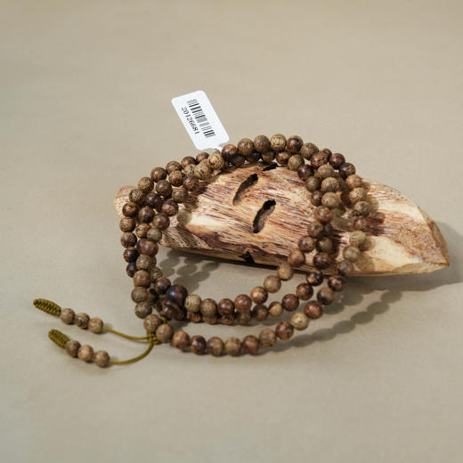 中国沉香文化博物馆 文莱野生沉香手串珠链软丝 0.6cm*108颗*11g+ 商品图4