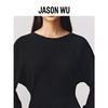 【JASON WU】(多色)秋冬新款连袖羊毛针织简约百搭裙子长裙连衣裙小黑裙 商品缩略图3