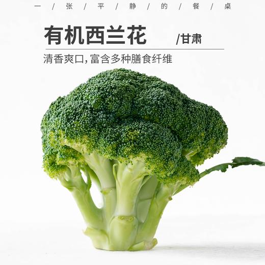 有机西兰花丨有机种植，农残+重金属双检测合格，色泽鲜绿清香爽口，⭐️顺丰快递 商品图0