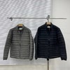 D121691男士立领商务休闲轻薄保暖羽绒服 商品缩略图0