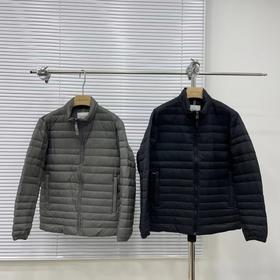 D121691男士立领商务休闲轻薄保暖羽绒服