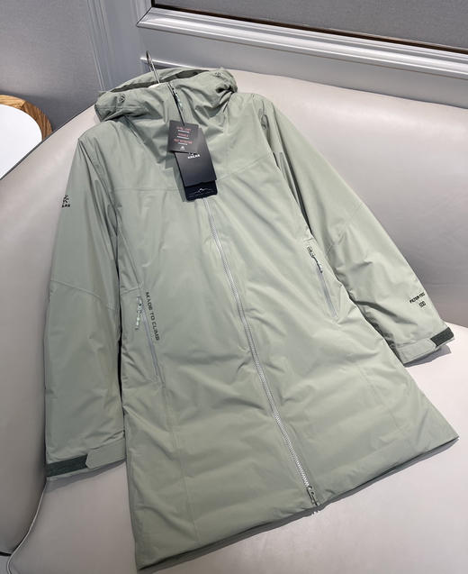凯乐石女士600蓬中长连帽羽绒服121601 商品图5