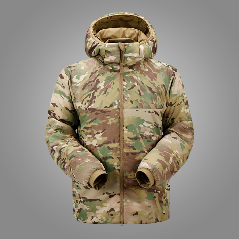 鹰爪自由滑翔金标P棉战术棉服-原品MC迷彩版