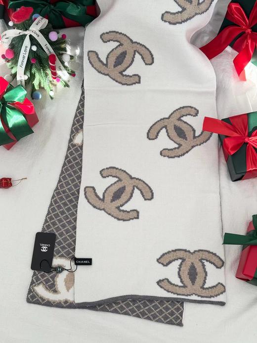 D121693多功能用途披肩围巾两不误菱格双面围巾 商品图0