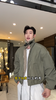 25Y321SDSA男士秋冬新款痞帅男装潮牌座山雕夹克外套百搭设计师时尚上衣 商品缩略图0