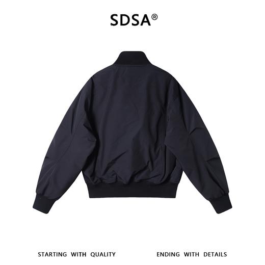 SDSA男士秋冬新款痞帅男装美式简约纯色立领羽绒服外套百搭时尚 商品图4