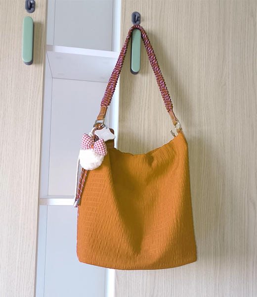 裁缝学苑AQ546褶皱肌理包包纸样女装女新款大容量手提单肩包样板图纸 商品图2