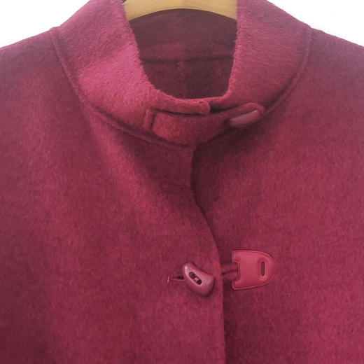 VIVIAN LIU薇薇安刘A2559319秋女装新款立领皮扣中长款大衣 商品图2